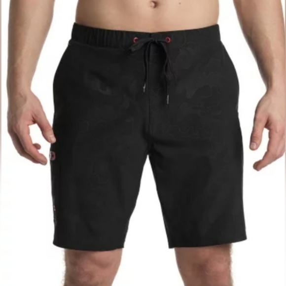 ZeroXposur Men's UPF 50+ Sun Protection Quick Dry Swim Trunks Black Sz LG #NEW - Picture 7 of 7